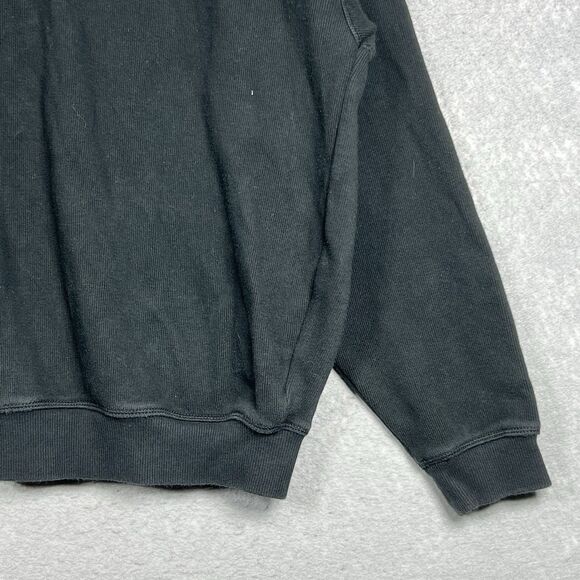 TOMMY BAHAMA RELAX Tobago 1/4 Zip Pullover Sweater Men’s Small Black Long Sleeve - Picture 11 of 14